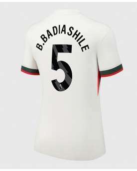 Chelsea Benoit Badiashile #5 Maglia Gara Trasferta Repliche 2025-26 Donna Maniche Corte